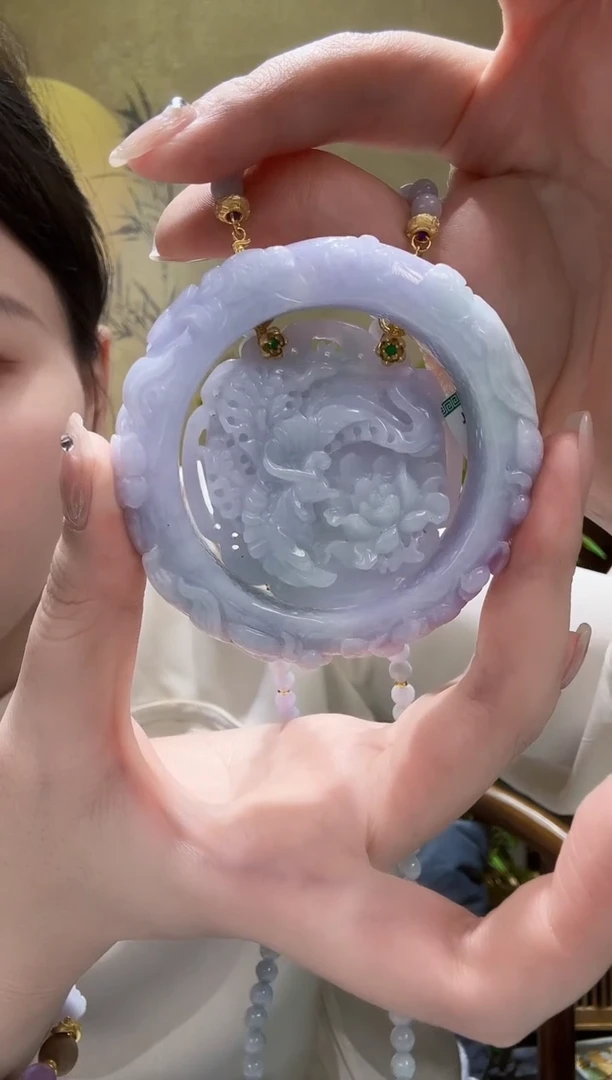 翡翠未镶嵌颈饰套镯55