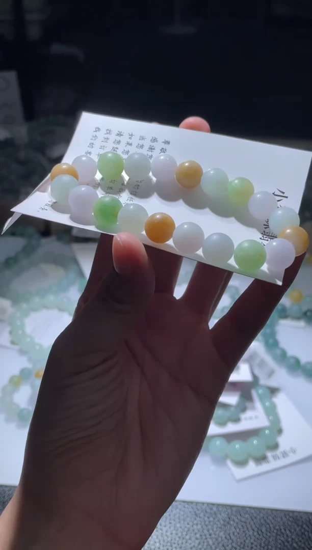 未镶嵌定制翡翠翡翠手串