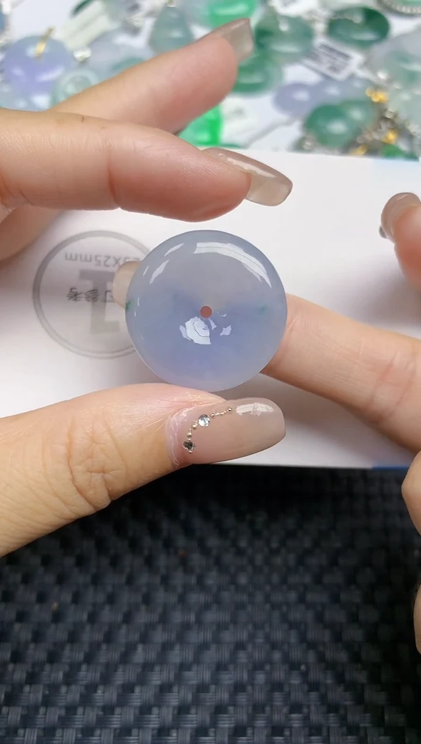 颈饰未镶嵌翡翠天然缅甸A货翡翠百元以上9元证书费自理