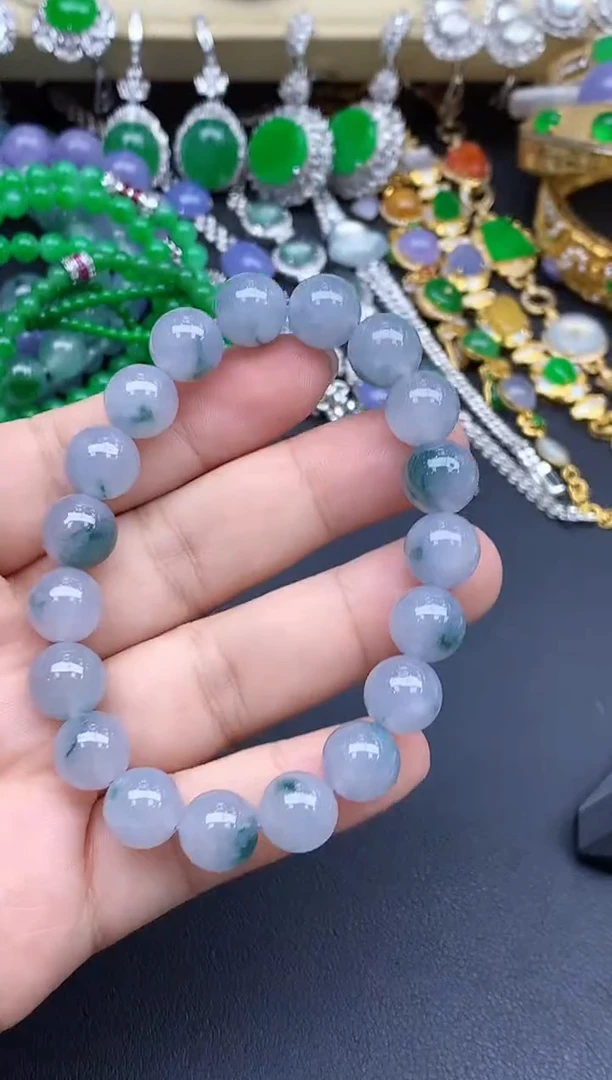 未镶嵌手链翡翠466-春日珠宝