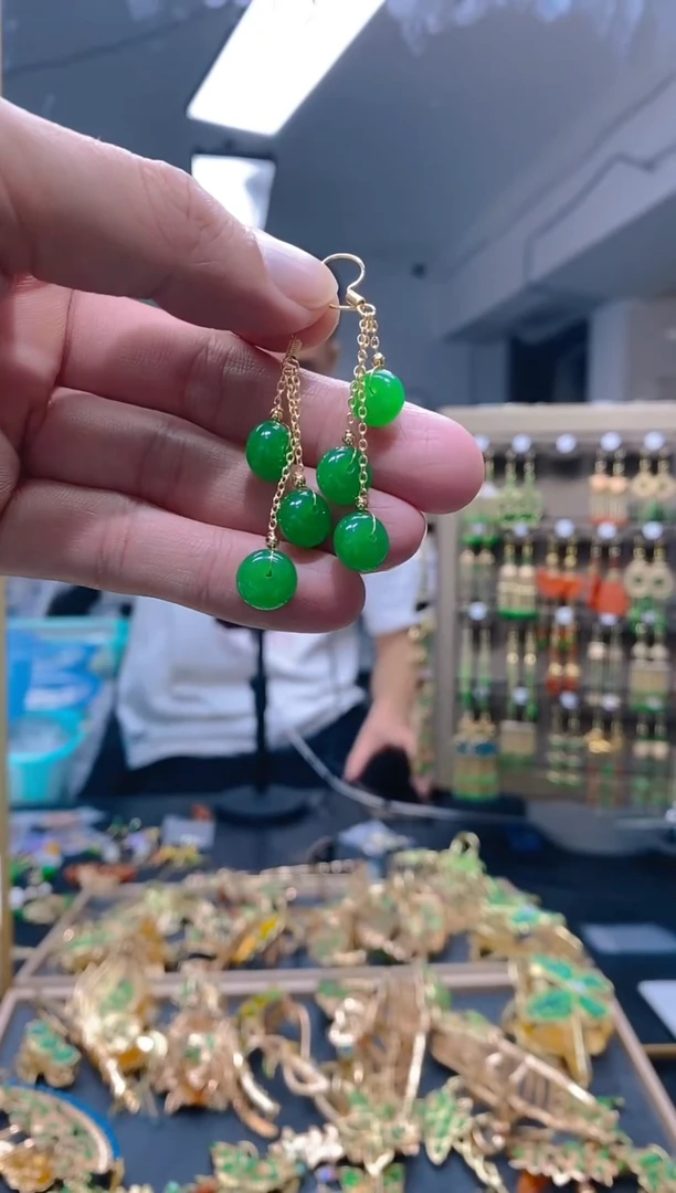 【闪购商品】玛瑙/玉髓耳饰合金036玛瑙饰品