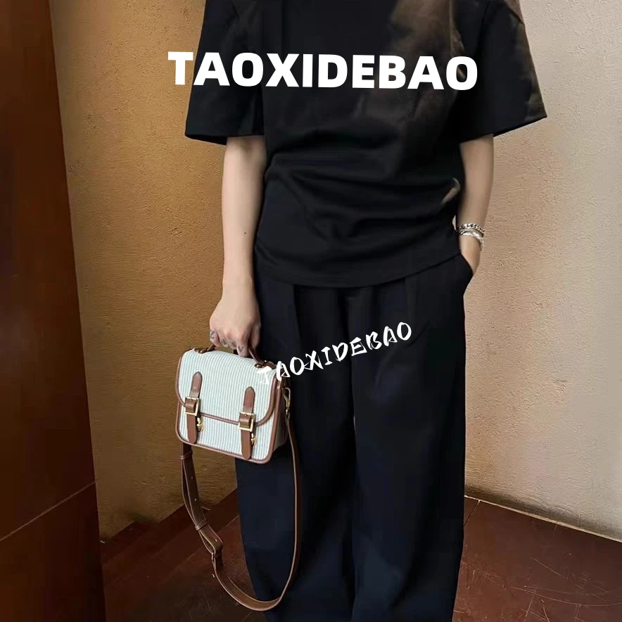 TAOXIDEBAO  Z0009-1 棕色   手提斜挎单肩包