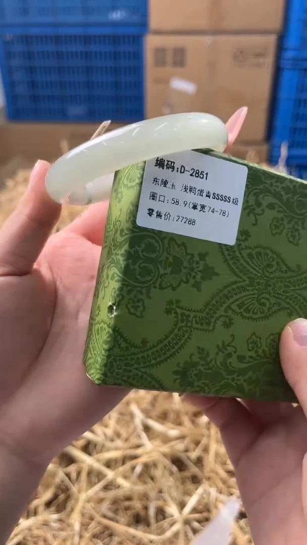 未镶嵌手镯石英质玉D-2851