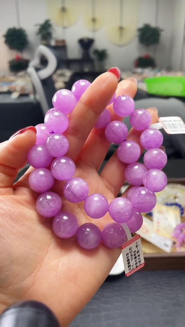 未镶嵌锂辉石手串922多样性发其一