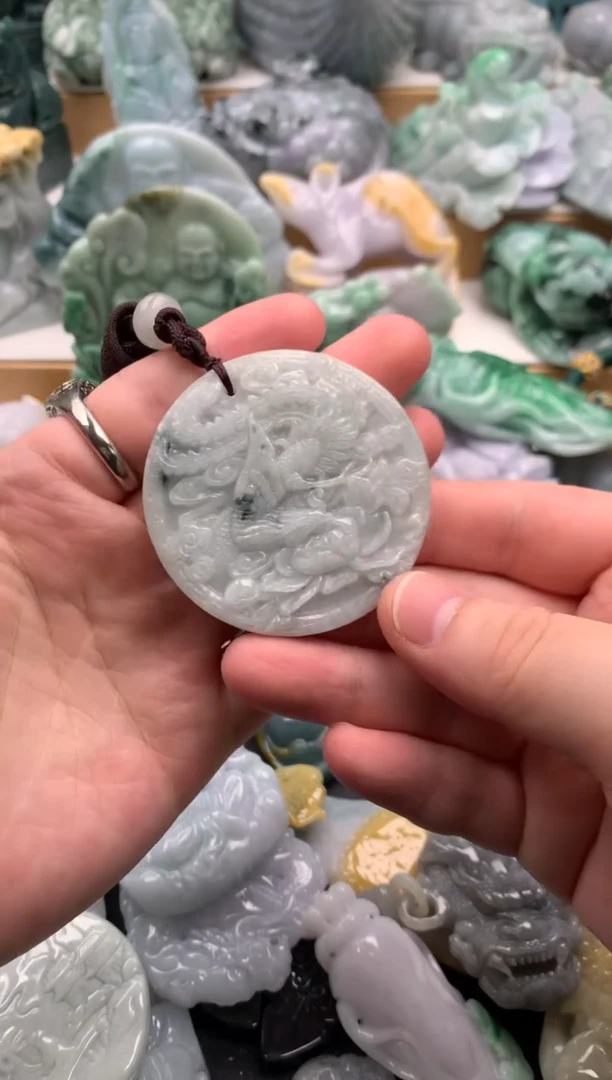 吊坠(不含链)未镶嵌翡翠1