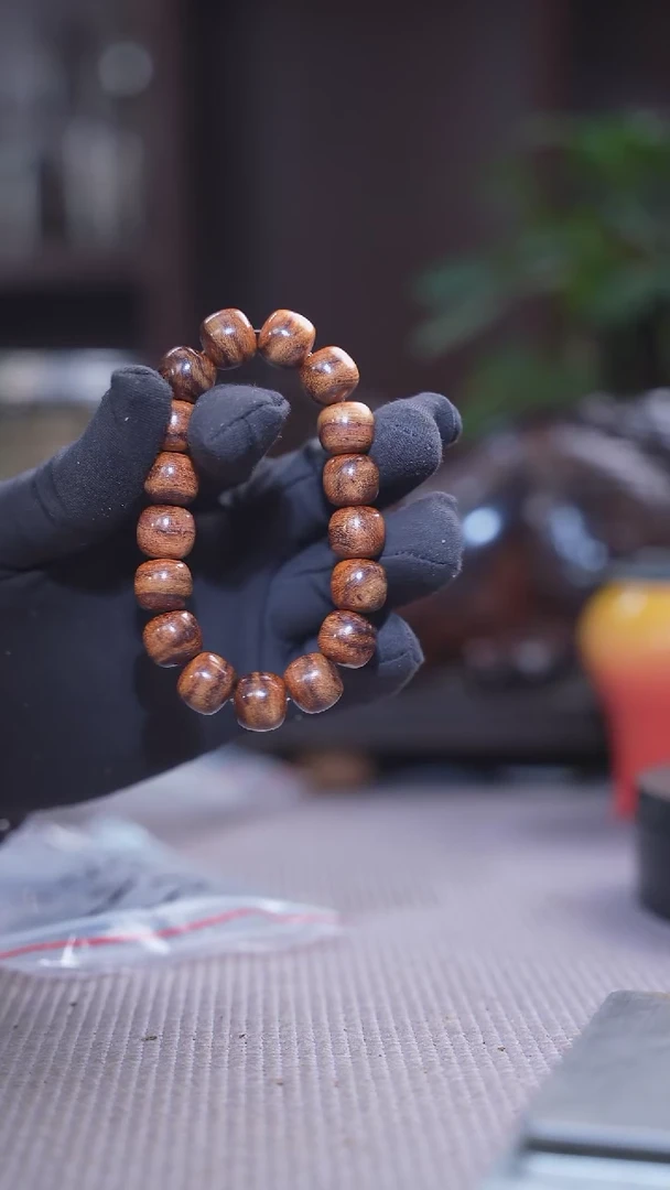 【闪购商品】黄花梨/降香黄檀手串海南黄花梨13x14