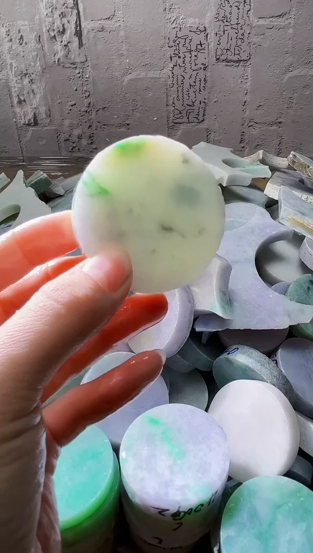 裸石翡翠天然翡翠A货玉 南 124