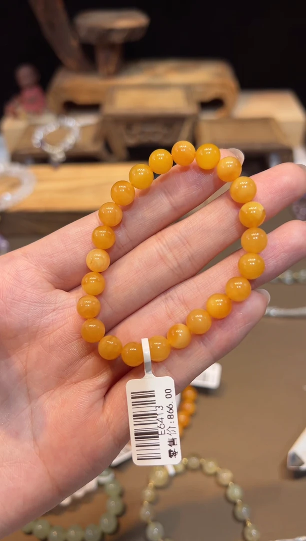 手饰琥珀未镶嵌手饰@@E6413