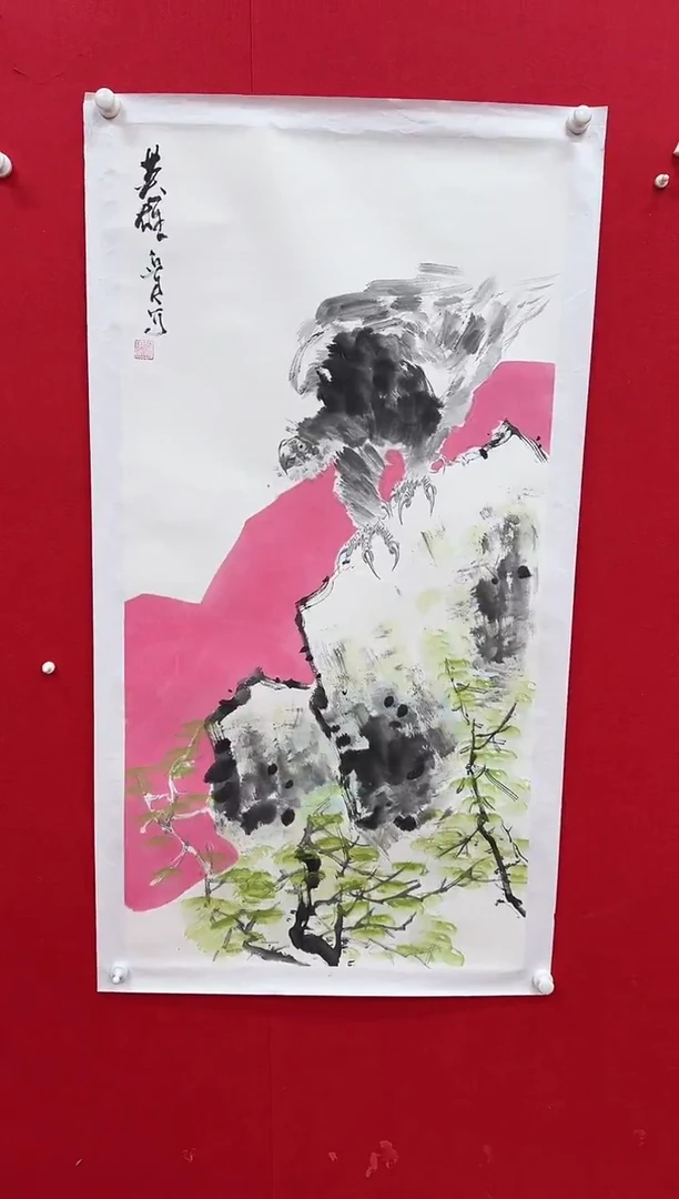 国画Z天津人美--邢近君-8平尺国画