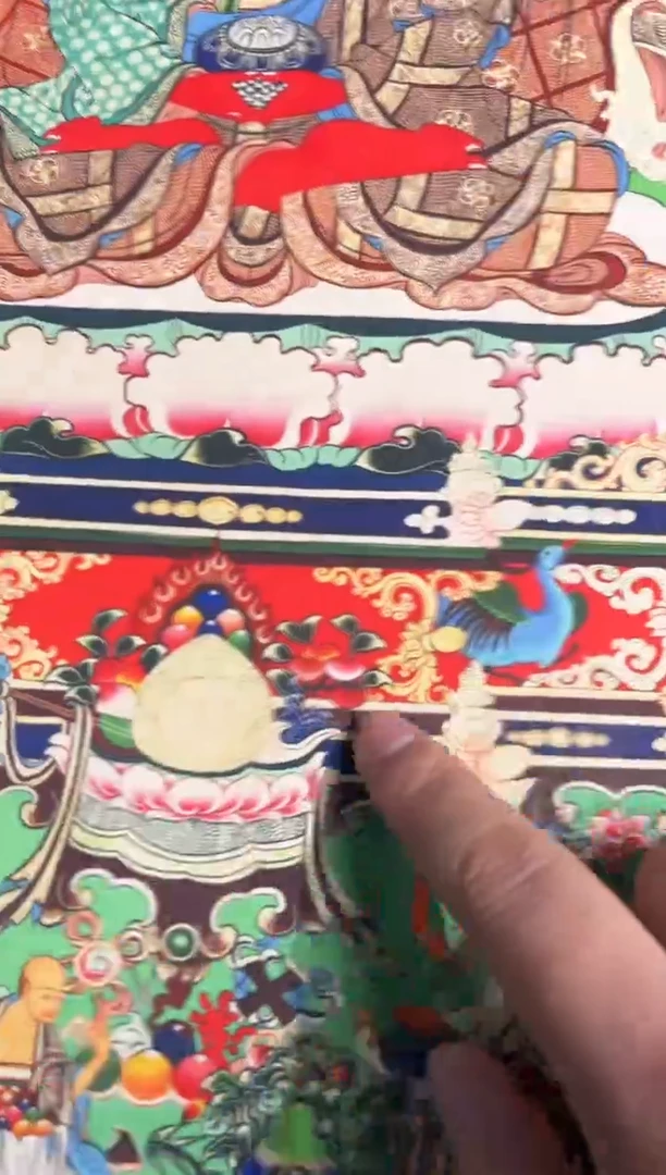 卷轴画东东唐卡tk16