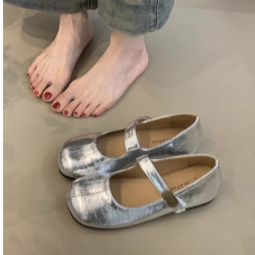 玛丽珍鞋韩版增高单鞋浅口方头时尚鞋子圆头复古百搭夏季女鞋