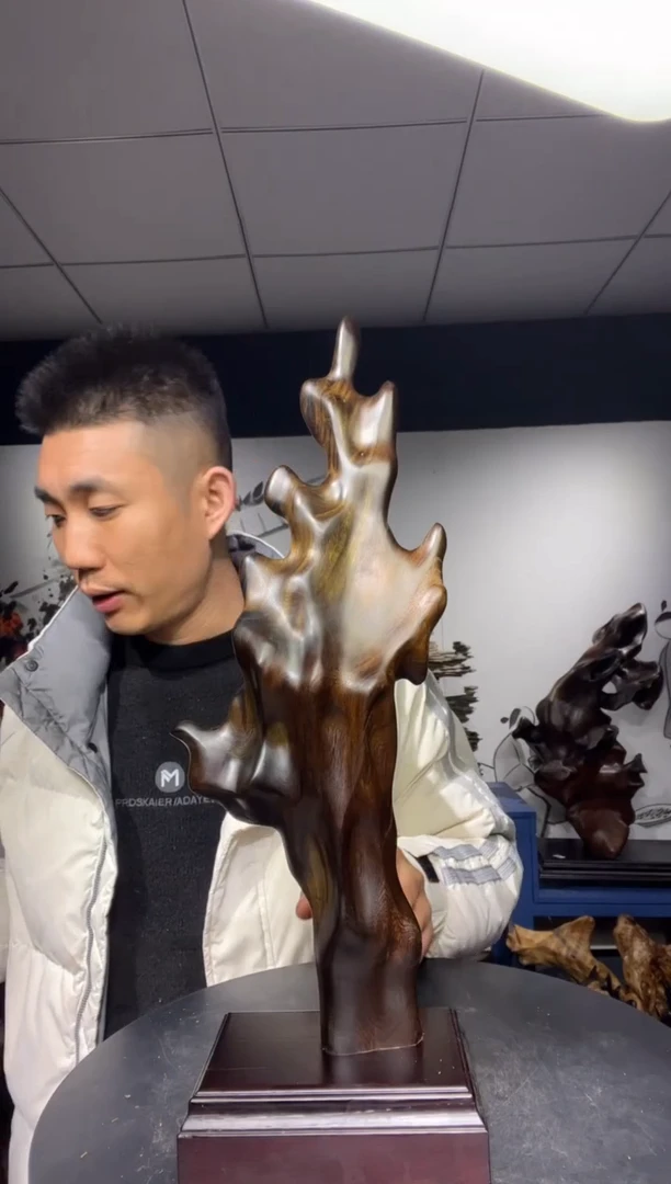 【闪购商品】金丝楠木雕金丝楠木工艺品摆件