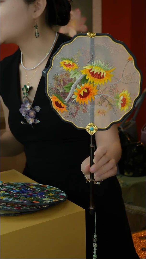 刺绣纯手工非遗国风饰品