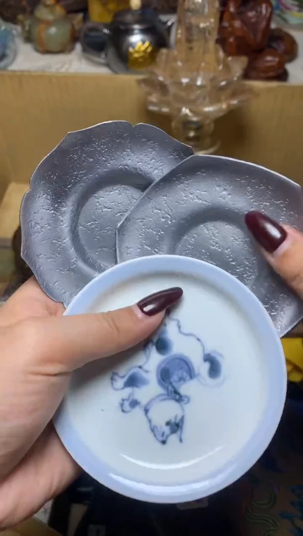 紫砂盖碗瓷器默认微瑕瓷器