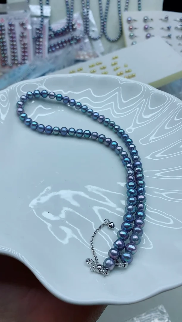 颈饰未镶嵌淡水珍珠莉**音淡水珍珠项链（非无瑕）