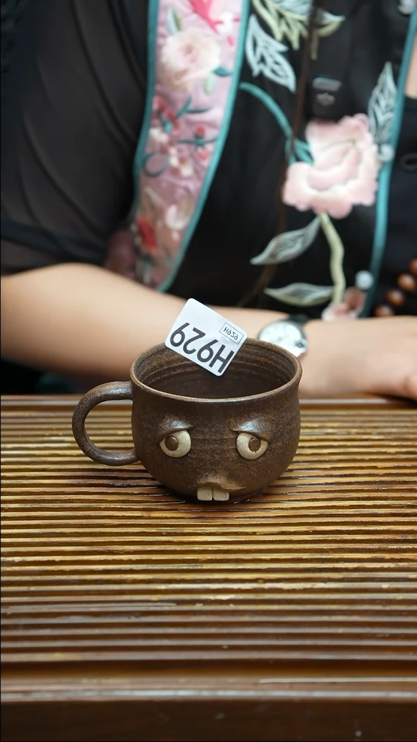 万古烧粗陶手工茶具