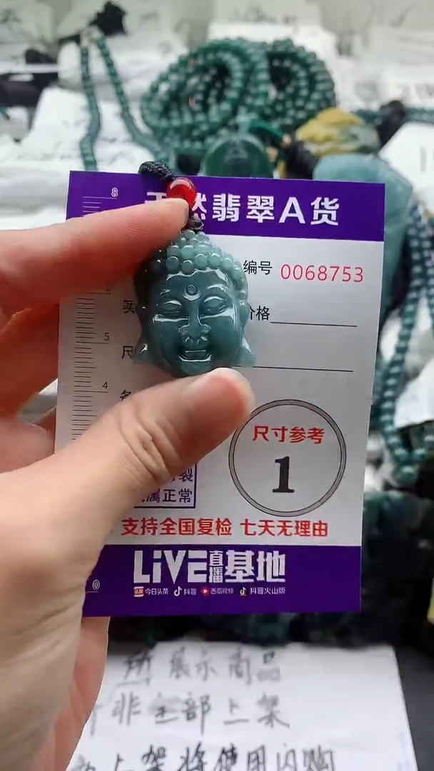 翡翠未镶嵌颈饰0000000000