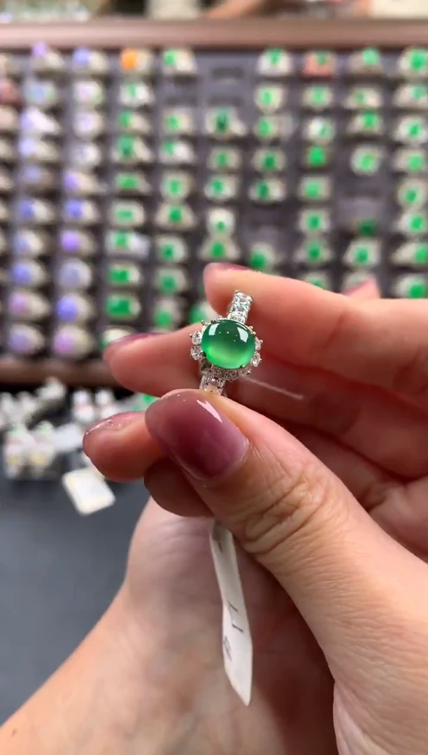 未镶嵌定制翡翠天然缅甸A货翡翠 1.3