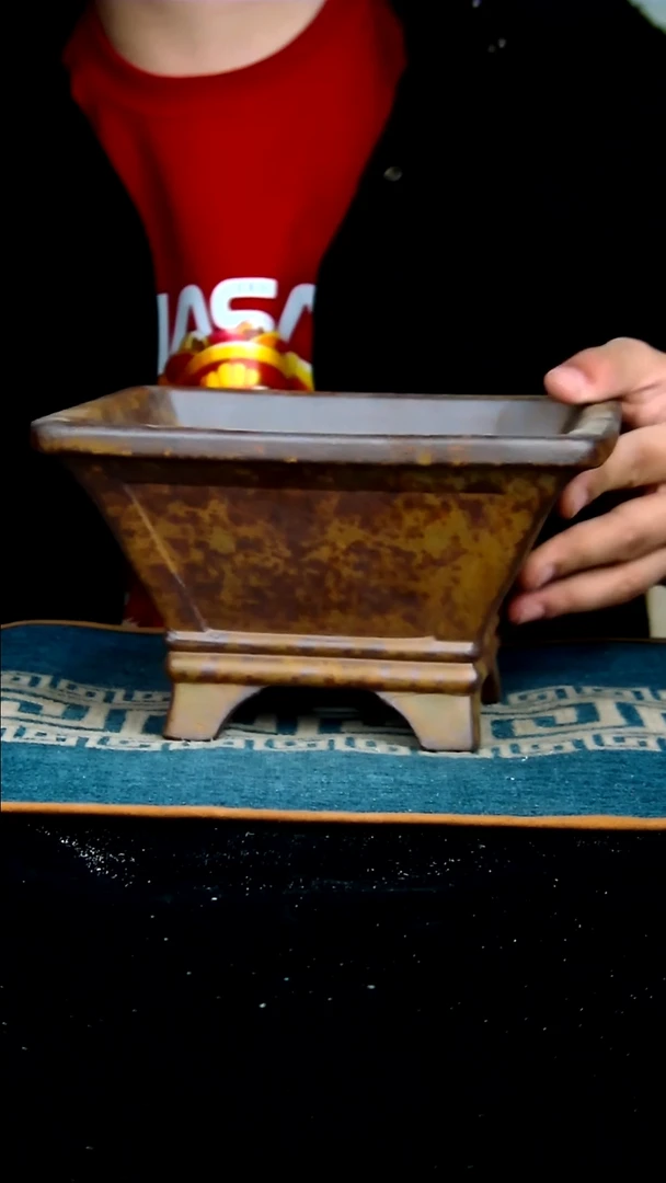 【闪购商品】紫砂花盆17*9内径尺寸