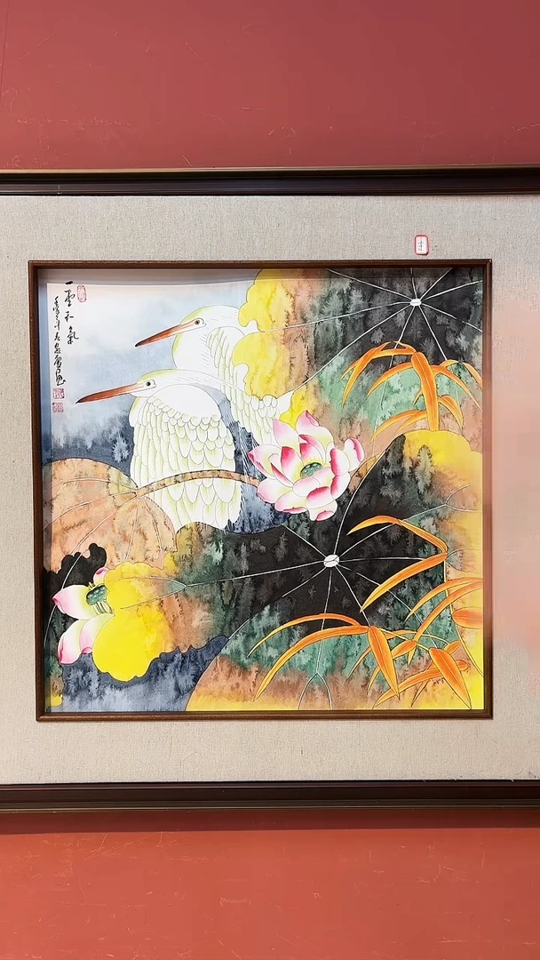 国画郭老师现场作品