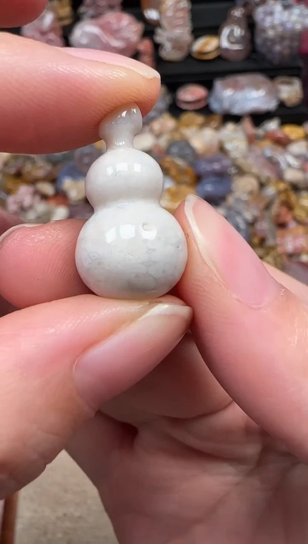 颈饰未镶嵌硅化珊瑚（珊瑚玉）353