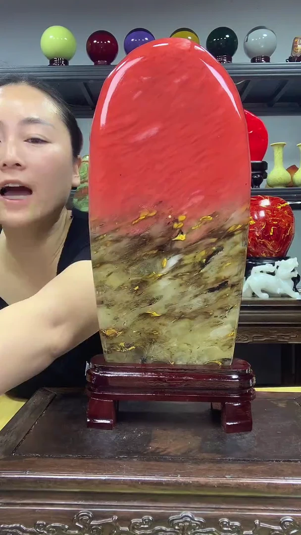 石材鸿运当头高档家居摆件办公室摆件