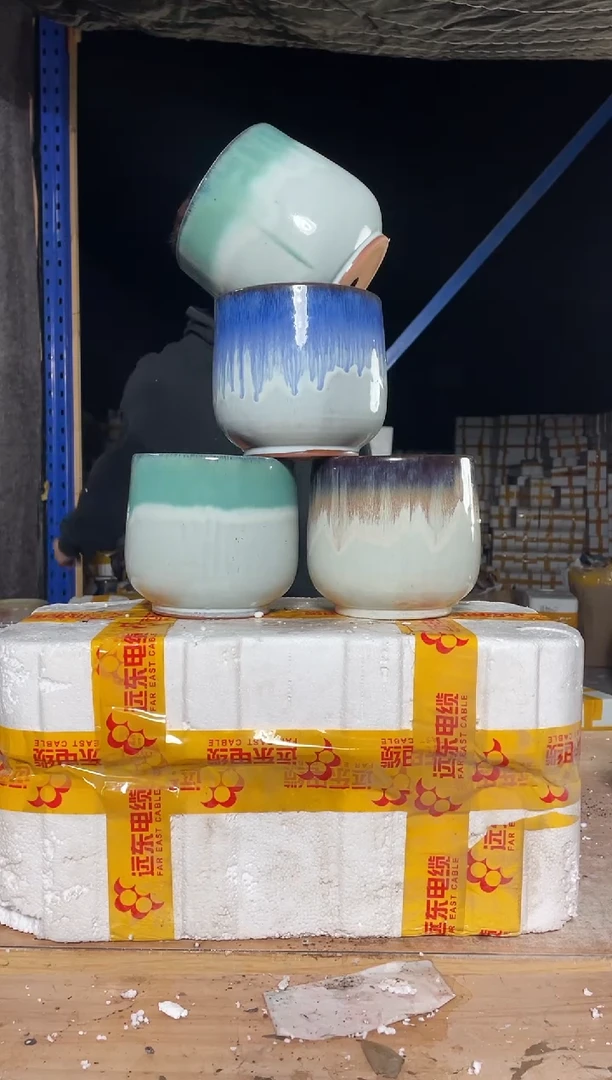 紫砂花盆宜兴紫砂粗陶花盆14*14