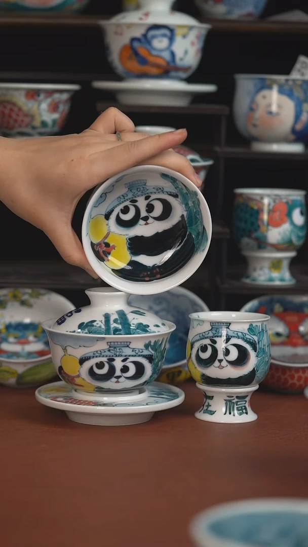 饭***6老师作品福在眼前三件（宠粉福利 ）