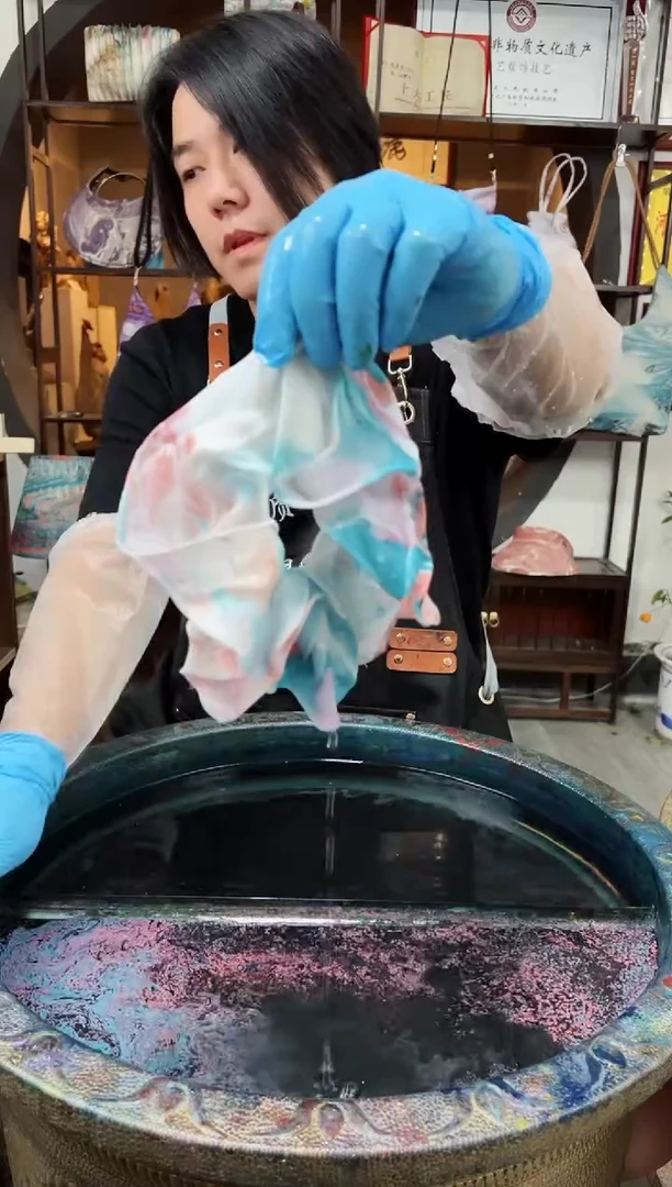 263非遗大漆漂漆大肠发圈