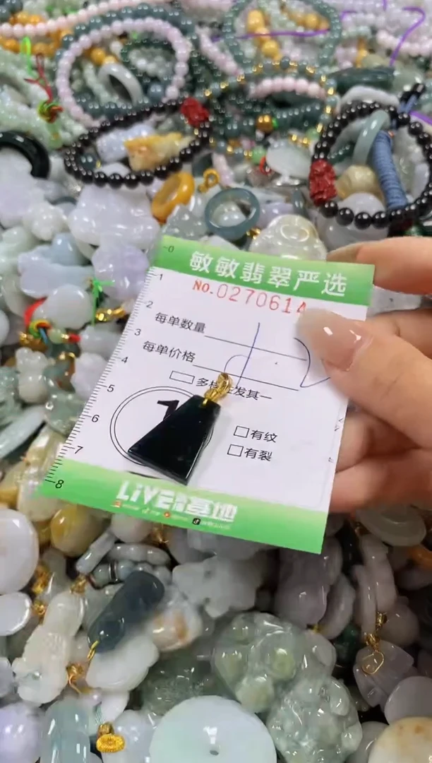 翡翠未镶嵌颈饰闪购0270614