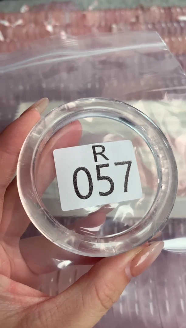 水晶珠宝半成品未镶嵌水晶手镯057-57