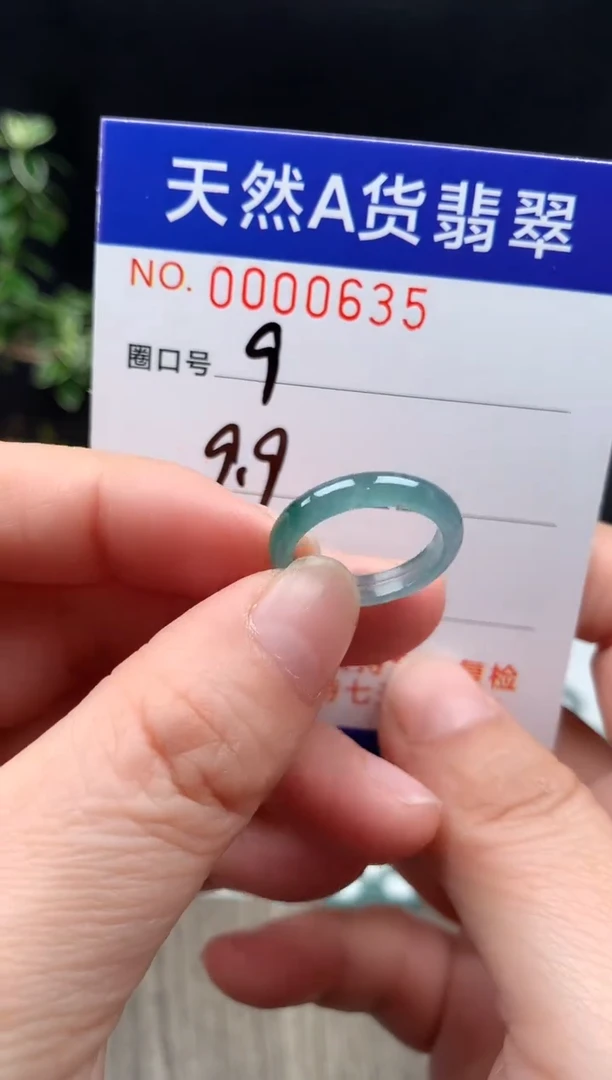 未镶嵌戒指翡翠s**a9#
