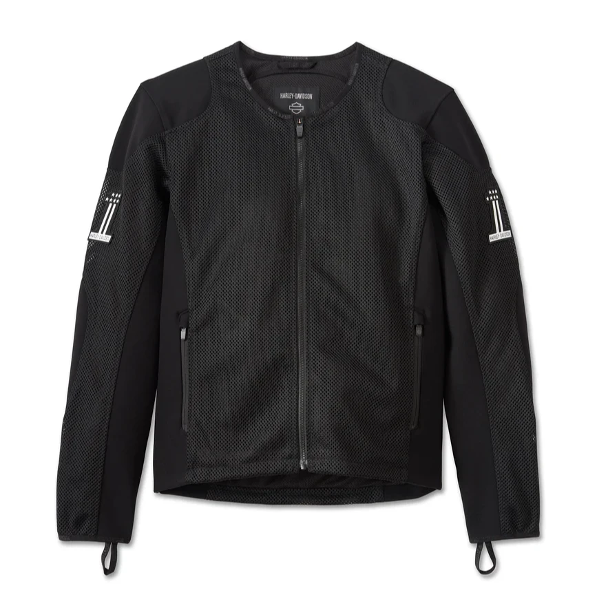 Harley Davidson/哈雷戴维森网眼骑行夹克（含护具）/98124-23VM