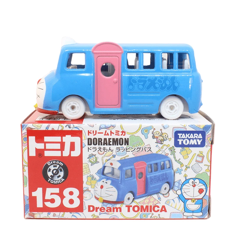 TOMY多美卡哆啦A梦公交车周年纪念版叮当猫机器校巴士模型