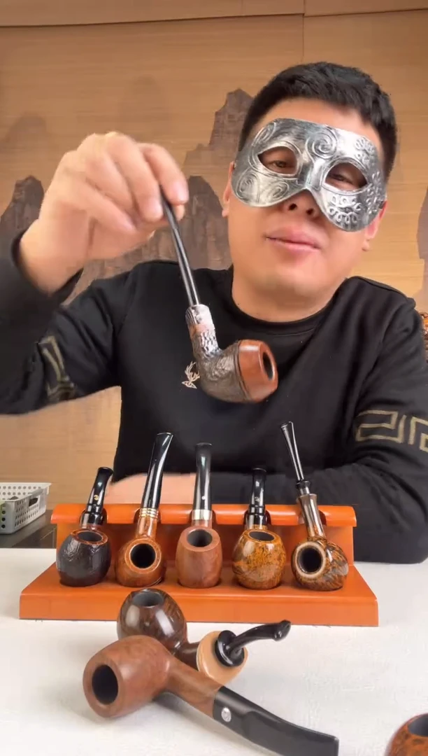 石楠木纯手工意大利石楠木烟斗