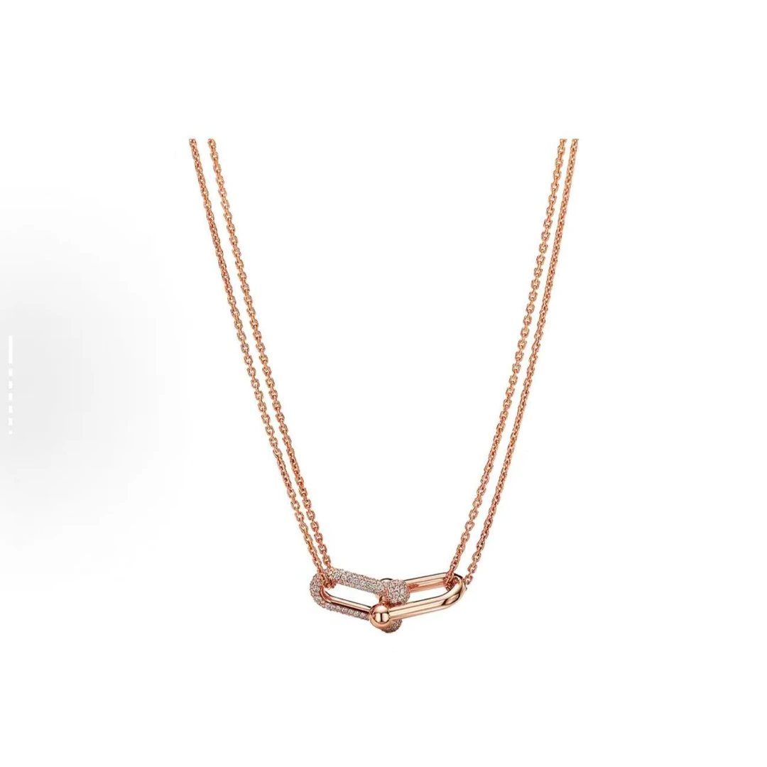 【新人福利】欧美风双环带钻日韩轻奢甜美风