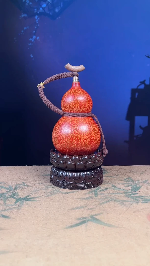 【闪购商品】35--大漆酒葫芦----550ML