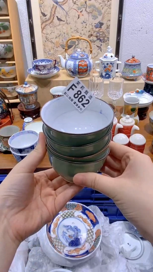 瓷片樱***子茉莉商品一号F862