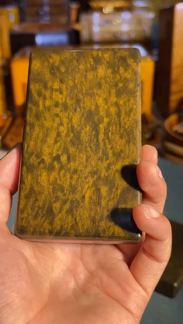 乌木类成套家具乌木细烟盒 4