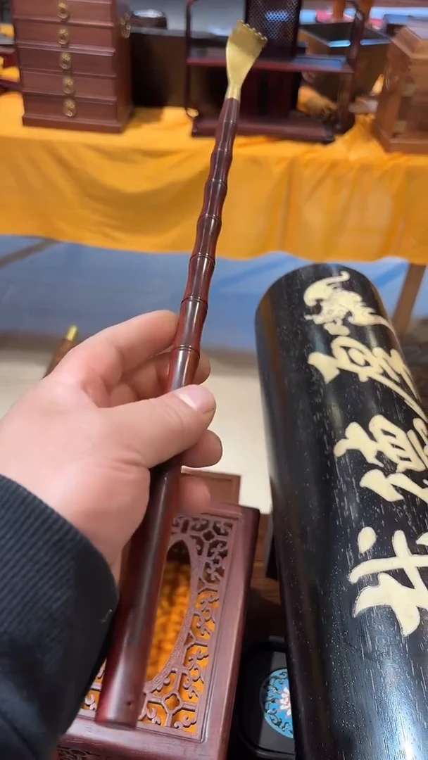 木木头款紫檀痒痒挠的阿迪