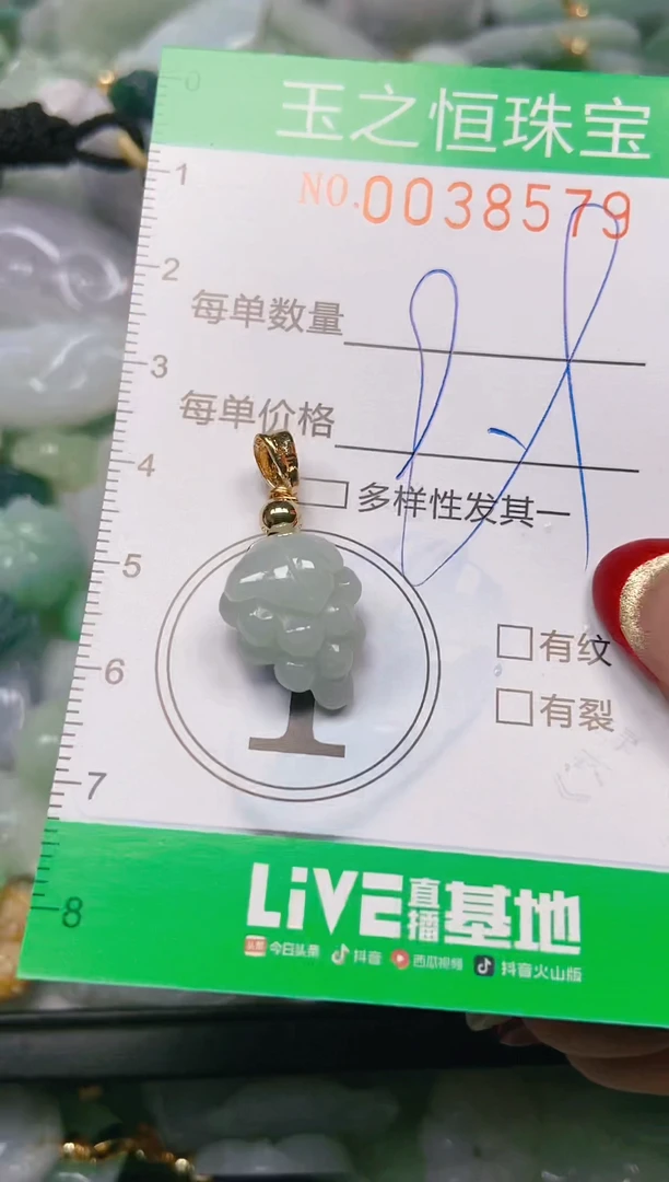 【闪购商品】翡翠颈饰未镶嵌闪购0038579