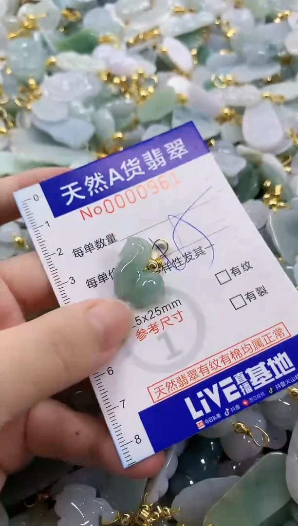 颈饰未镶嵌翡翠天然A货翡翠