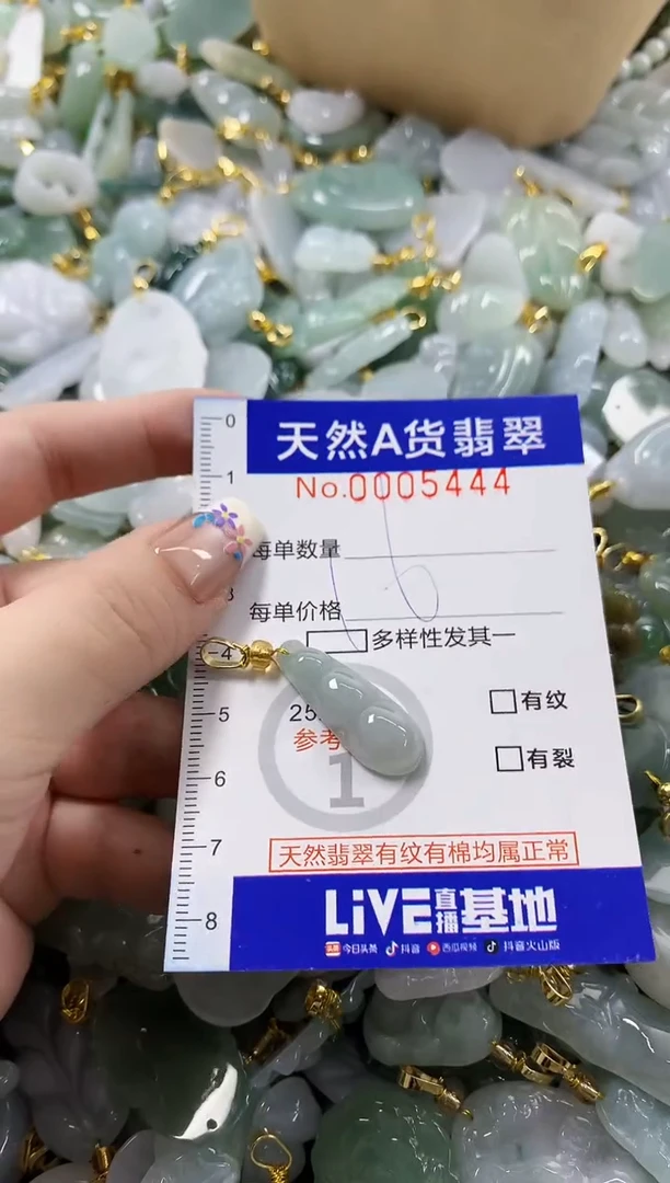 颈饰未镶嵌翡翠天然A货翡翠