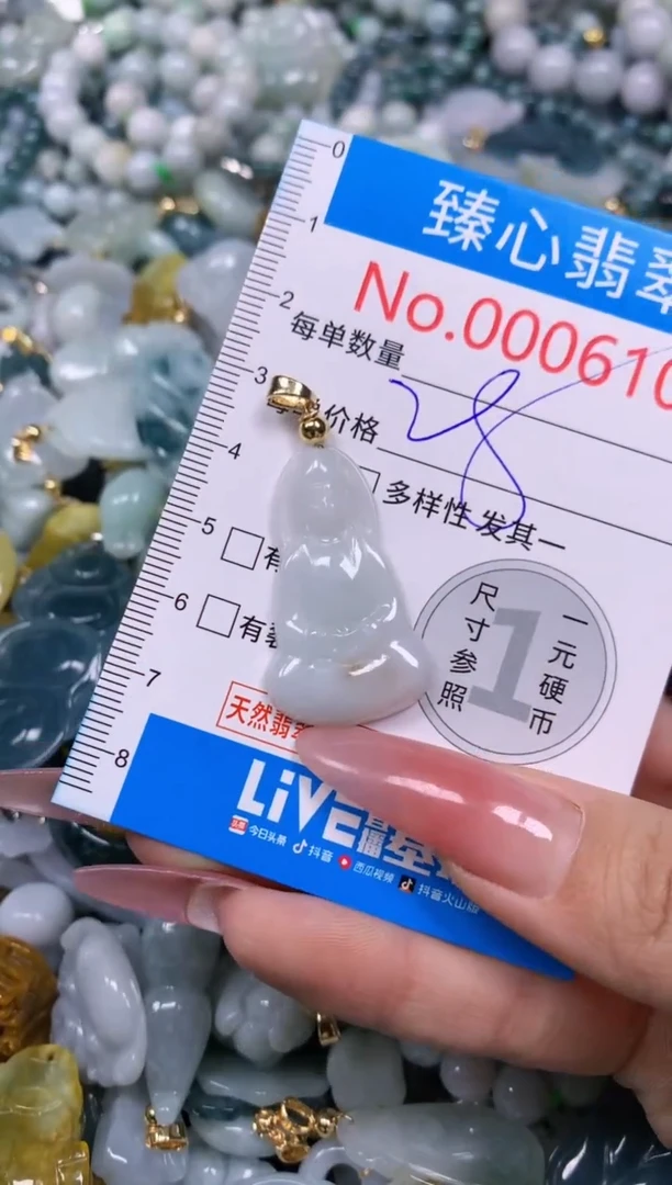 【闪购商品】翡翠颈饰未镶嵌含绳000