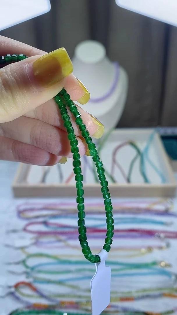 【闪购商品】祖母绿项链14K金镶嵌诗宁甄选珠宝SYZB99