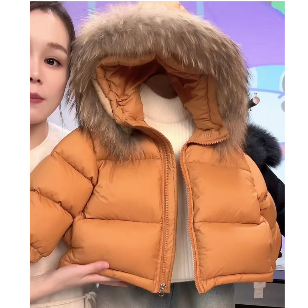 D2025极寒系列设计冬款男孩女孩中性白鸭羽绒服童装