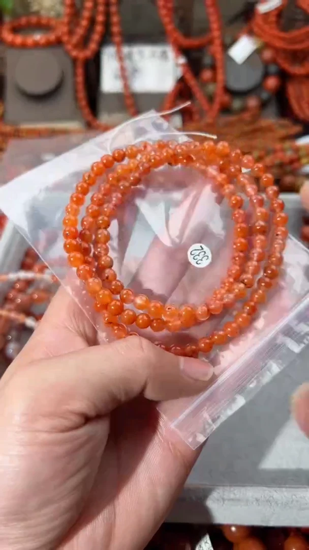 【闪购商品】南红玛瑙手串未镶嵌6
