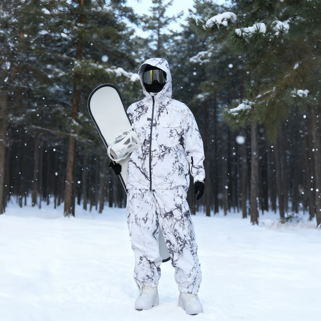 2025新款滑雪服男款衣裤防水防风加厚专业保暖冬季滑雪衣裤户外