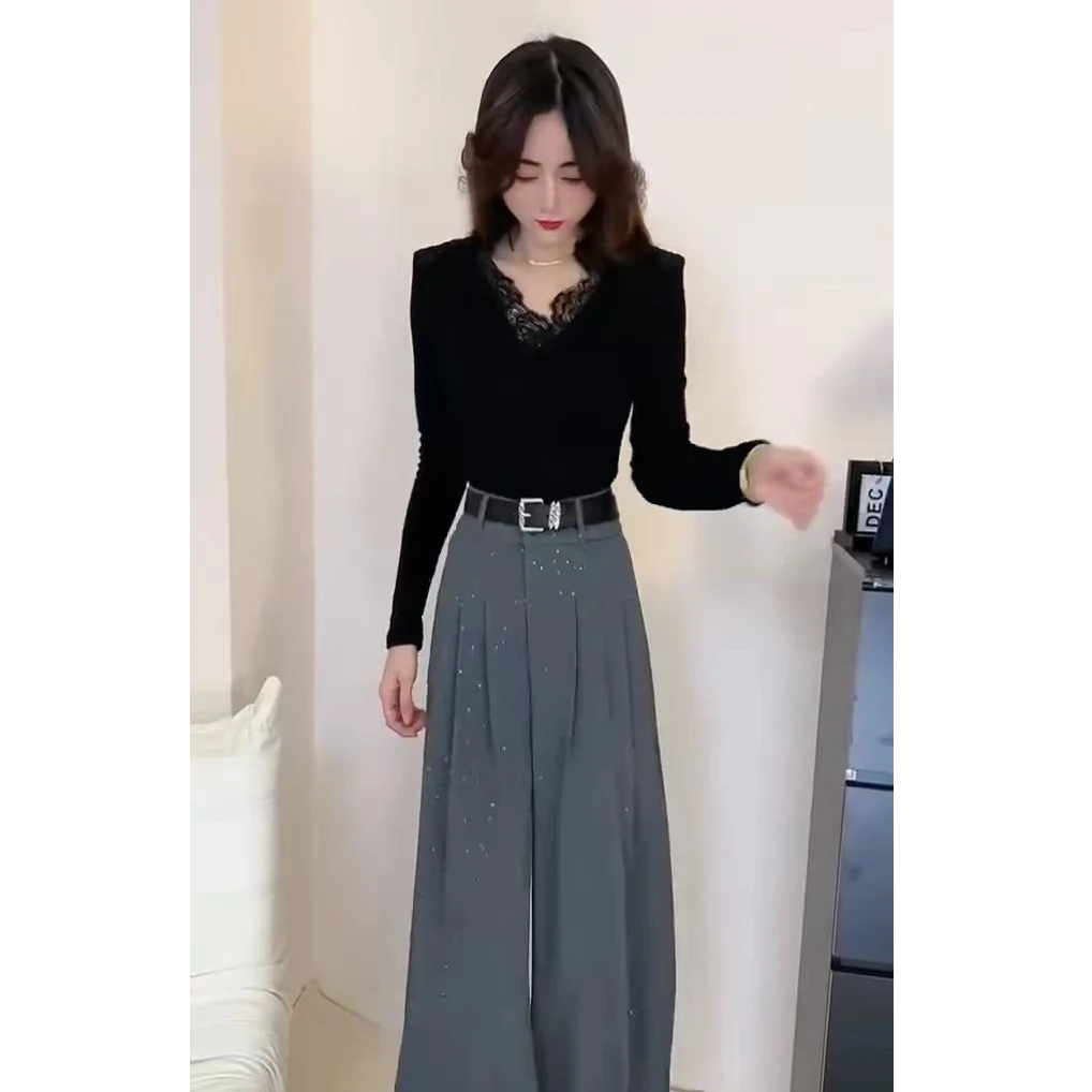 春款设计感大牌亮闪闪进口西装面料88836