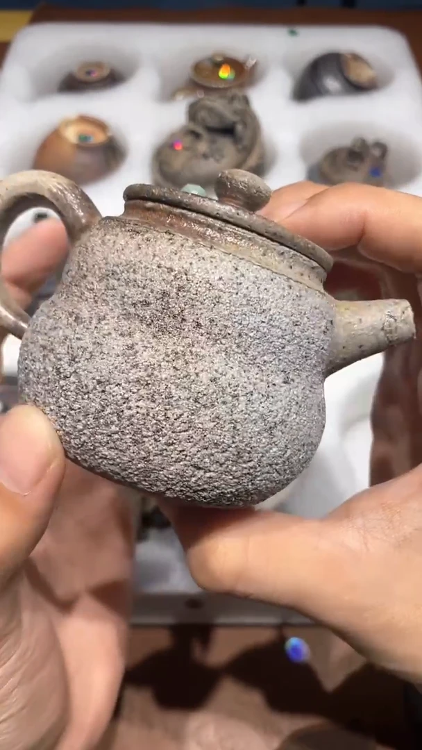 奢瓷/瑞寅柴烧茶器（壶）739 微瑕